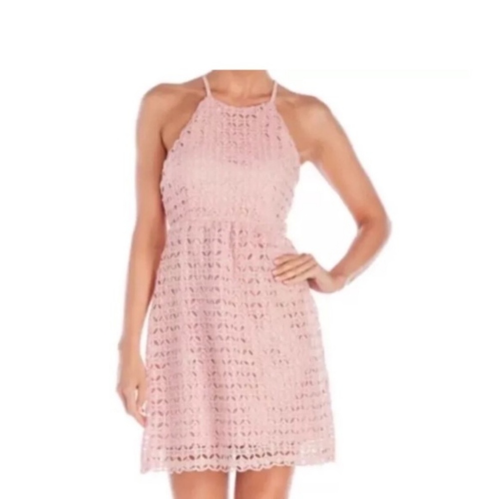 NWT! Romeo & Juliet Couture Pink Eylet Dress
